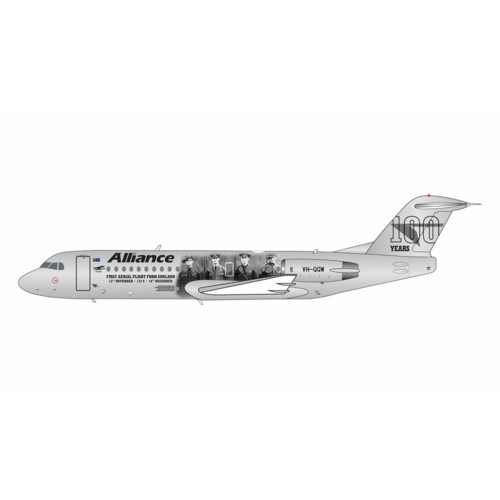 G2UTY988 - 1/200 ALLIANCE AIRLINES FOKKER 70 VICKERS VIMY 100 YEARS