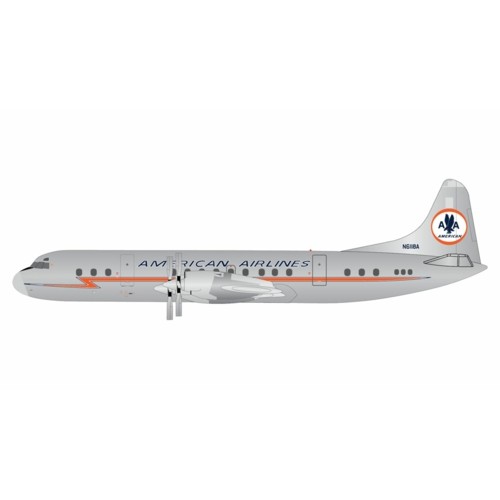 GJAAL1718 - 1/400 AMERICAN AIRLINES L-188A ELECTRA (POLISHED ASTROJET LIVERY)