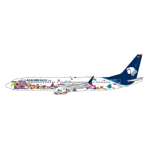 GJAMX2316 - 1/400 AEROMEXICO B737 MAX 9 XA-GQS KUKULCAN LIVERY