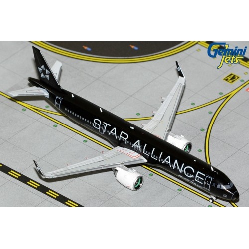GJANZ2178 - 1/400 AIR NEW ZEALAND A321 NEO ZK-OYB - STAR ALLIANCE LIVERY