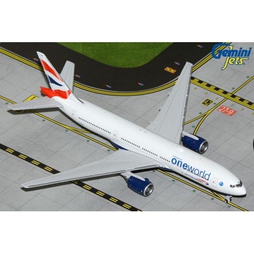 GJBAW2194 - 1/400 BRITISH AIRWAYS B777-200ER G-YMMR ONE WORLD LIVERY