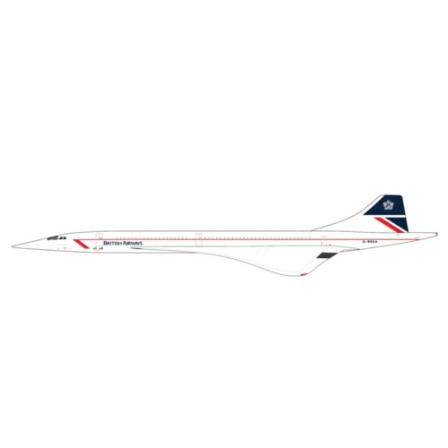 GJBAW2390 - 1/400 BRITISH AIRWAYS CONCORDE G-BOAA LANDOR LIVERY
