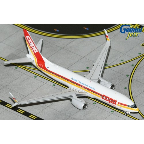 GJCMP2180 - 1/400 COPA AIRLINES B737-800S HP-1841 CMP 75TH ANNIVERSARY RETRO LIVERY