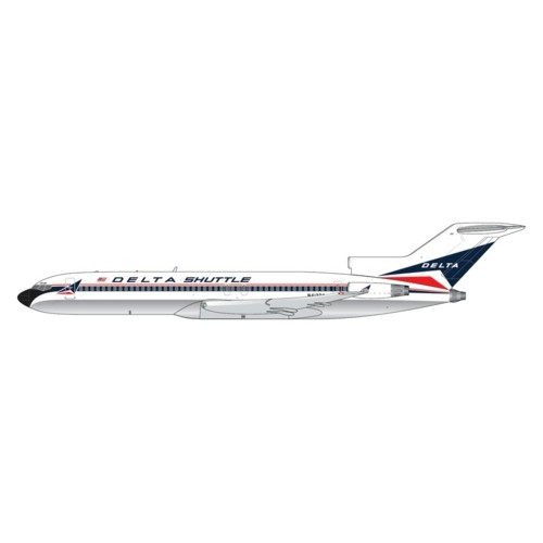 GJDAL2375 - 1/400 DELTA SHUTTLE B727-200/ADV. N413DA (WIDGET LIVERY POLISHED BELLY)