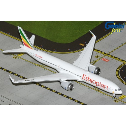 GJETH2280 - 1/400 ETHIOPIAN AIRLINES B777-9 ET-BBX (FOLDED-WINGS VERSION)