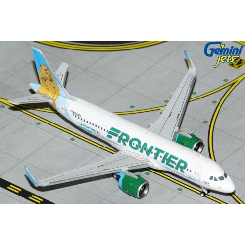 GJFFT2124 - 1/400 FRONTIER AIRLINES A320NEO POPPY THE PRAIRIE DOG