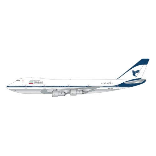 GJIRA2305 - 1/400 IRAN AIR B747-100B EP-IAM (POLISHED BELLY)