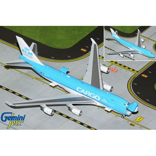 GJKLM2077 - 1/400 KLM CARGO/MARTINAIR B747-400ERF PH-CKC INTERACTIVE SERIES