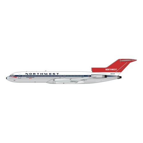 GJNWA2369 - 1/400 NORTHWEST ORIENT AIRLINES B727-200 N254US (DELIVERY LIVERY POLISHED BELLY)