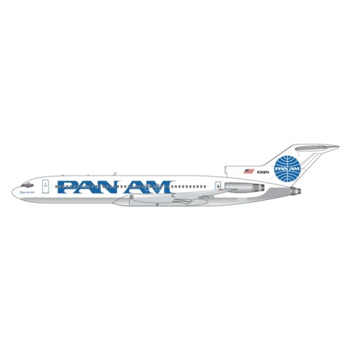 GJPAA2344 - 1/400 PAN AM B727-200/ADV. N368PA CLIPPER GOODWILL (POLISHED BELLY)