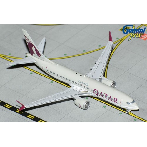 GJQTR2210 - 1/400 QATAR AIRWAYS B737 MAX 8 A7-BSC