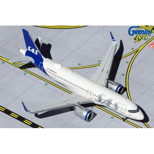 GJSAS1916 - 1/400 SCANDINAVIAN AIRLINES A320NEO NEW LIVERY SE-ROH