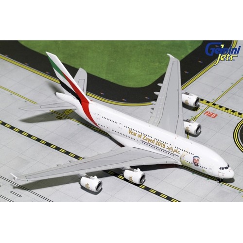 GJUAE1747 - 1/400 EMIRATES A380 SHEIK ZAYED