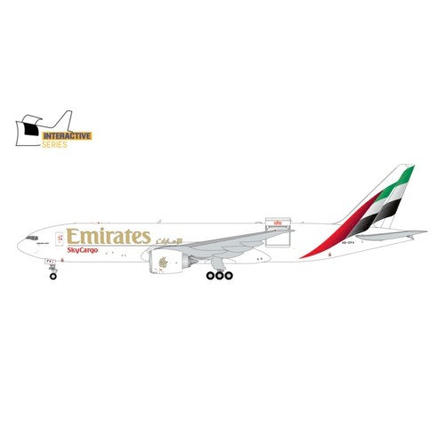 GJUAE2382 - 1/400 EMIRATES SKYCARGO B777-200LRF A6-EFV (NEW LIVERY) (INTERACTIVE SERIES)
