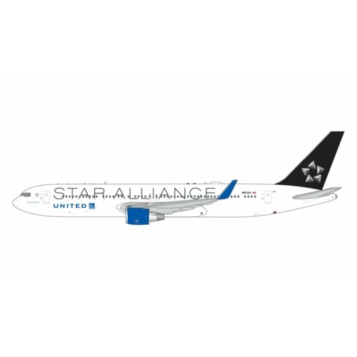 GJUAL2313 - 1/400 UNITED AIRLINES B767-300ER N653UA STAR ALLIANCE LIVERY