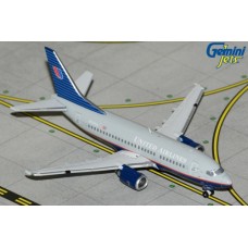 GJUAL2348 - 1/400 UNITED AIRLINES B737-500 N936UA (BATTLESHIP LIVERY)