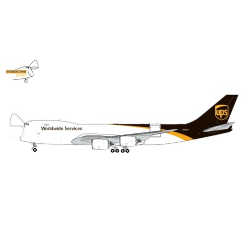 GJUPS2005 - 1/400 UPS AIRLINES B747-8F INTERACTIVE SERIES