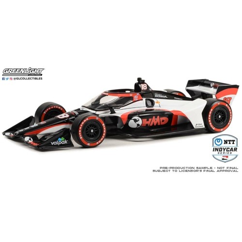 GL11200 - 1/18 2023 NTT INDYCAR SERIES - NO.18 DAVID MALUKAS/DALE COYNE RACING WITH HMD MOTORSPORTS, HMD TRUCKING (ROAD CLOSURE CONFIGURATION)