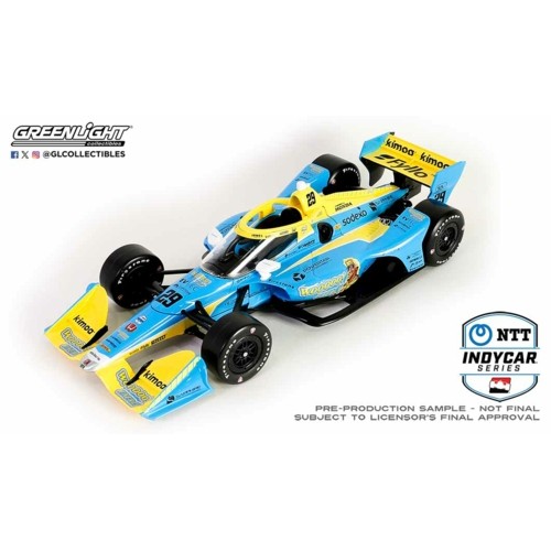 GL11229 - 1/18 2023 NTT INDYCAR SERIES - NO.29 DEVLIN DEFRANCESCO/ANDRETTI STEINBRENNER AUTOSPORT, WOOOOO ENERGY