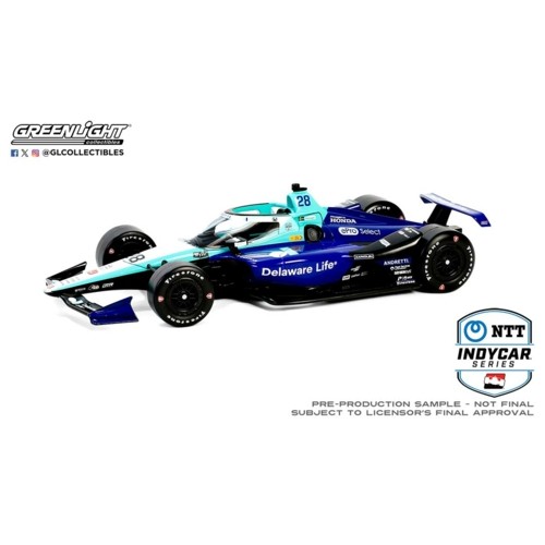 GL11244 - 1/18 2024 NTT INDYCAR SERIES - NO.28 MARCUS ERICSSON/ANDRETTI AUTOSPORT - TBD