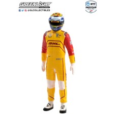 GL11308 - 1/18 NTT INDYCAR SERIES - NO.28 ROMAIN GROSJEAN/ANDRETTI AUTOSPORT, SHL DRIVER FIGURE