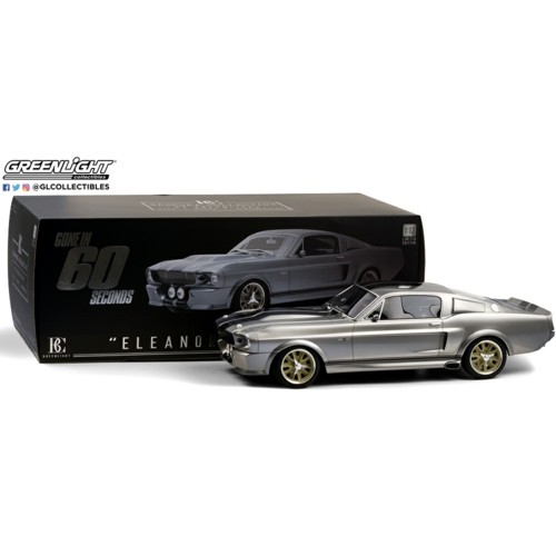 GL12102 - 1/12 BESPOKE COLLECTION - 1/12 GONE IN SIXTY SECONDS (2000) - 1967 FORD MUSTANG ELEANOR (RESIN NO OPENING PARTS)
