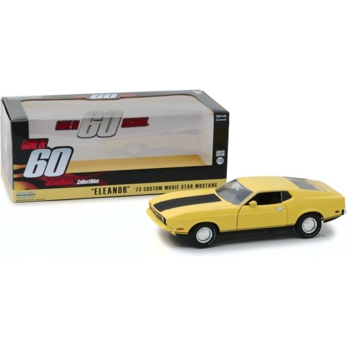GL12910 - 1/18 GONE IN 60 SECONDS (1974) - 1973 FORD MUSTANG MACH 1 ELEANOR