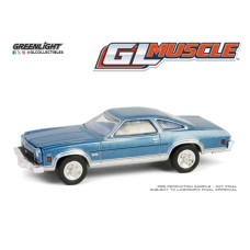 GL13360-D - 1/64 GREENLIGHT MUSCLE SERIES 29 - 1973 CHEVROLET CHEVELLE SS 454 - LIGHT BLUE METALLIC & SILVER SOLID PACK