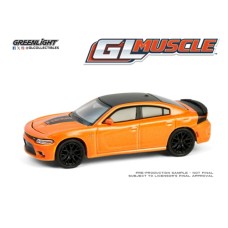 GL13360-E - 1/64 GREENLIGHT MUSCLE SERIES 29 - 2018 DODGE CHARGER DAYTONA 392 - GO MANGO SOLID PACK