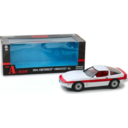 GL13532 - 1/18 1984 CHEVROLET CORVETTE C4 FACEMAN THE A TEAM