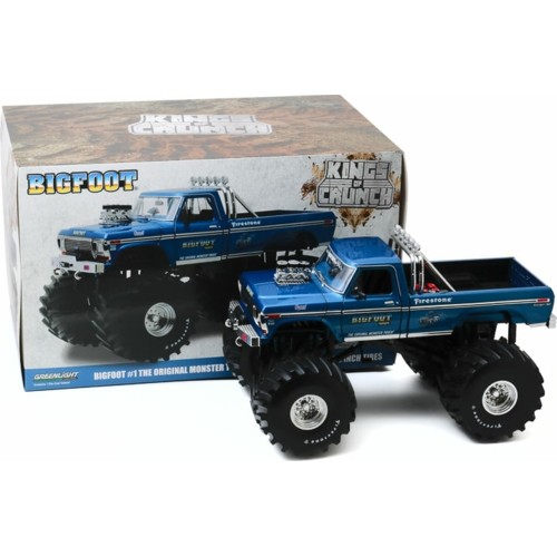 GL13541 - 1/18 KINGS OF CRUNCH - BIGFOOT NO.1 - 1974 FORD F-250 MONSTER TRUCK WITH 66-INCH TIRES