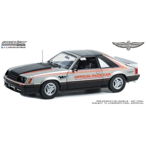 GL13599 - 1/18 1979 FORD MUSTANG 63RD ANNUAL INDY 500 OFFICIAL PACE CAR