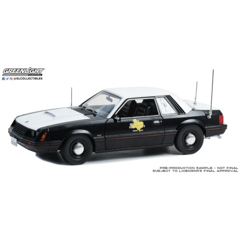 GL13602 - 1/18 1982 FORD MUSTANG SSP TEXAS DEPARTMENT OF PUBLIC SAFETY