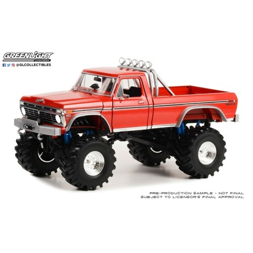 GL13646 - 1/18 KINGS OF CRUNCH GODZILLA 1974 FORD F-250 MONSTER TRUCK WITH 48 INCH TYRES