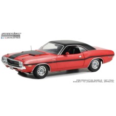 GL13667 - 1/18 1970 DODGE CHALLENGER R/T 440 SIX-PACK - MR NORM'S GRAND SPAULDING DODGE - RED