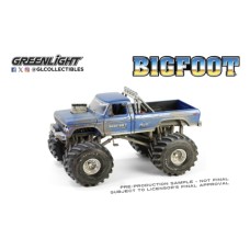 GL13694 - 1/18 KINGS OF CRUNCH - BIGFOOT NO.1 - 1974 FORD F-250 MONSTER TRUCK WITH 66-INCH TIRES - DIRTY VERSION