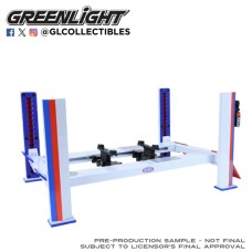 GL13706 - 1/18 FOUR-POST LIFT - NHRA - EVERGREEN