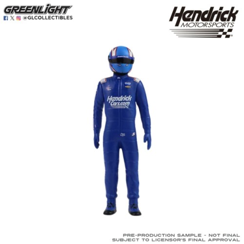 GL13716 - 1/18 NO.5 KYLE LARSON - HENDRICK MOTORSPORTS - HENDRINKCARS.COM DRIVER FIGURE