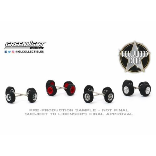 GL16050-C - 1/64 AUTO BODY SHOP - WHEEL AND TIRE PACKS SERIES 3 - HOLLYWOOD ICONS SOLID PACK