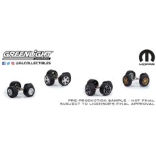 GL16110-C - 1/64 AUTO BODY SHOP - WHEEL AND TIRE PACKS SERIES 6 MOPAR