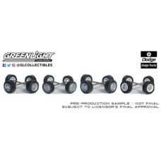 GL16190-A - 1/64 AUTO BODY SHOP - WHEEL AND TYRE PACKS SERIES 8 FIRST GENERATION (1981-93) DODGE RAM TRUCKS