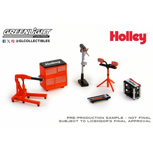 GL16200-A - 1/64 AUTO BODY SHOP - SHOP TOOL ACCESSORIES SERIES 6 - HOLLEY SOLID PACK
