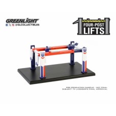 GL16210-C - 1/64 AUTO BODY SHOP - FOUR-POSTS LIFTS SERIES 6 - STANDARD OIL SOLID PACK