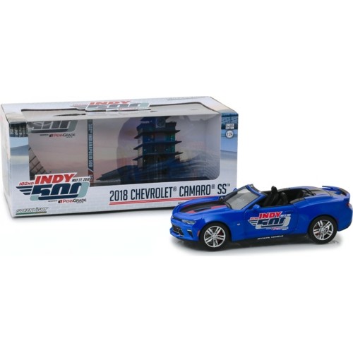 GL18248 - 1/24 2018 CHEVROLET CAMARO CONVERTIBLE 102ND INDY 500 PRESENTED BY PENNGRADE MOTOR OIL 500 FESTIVAL EVENT CAR