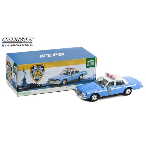 GL19106 - 1/18 ARTISIAN COLLECTION - 1990 CHEVROLET CAPRICE NEW YORK POLICE DEPT (NYPD)