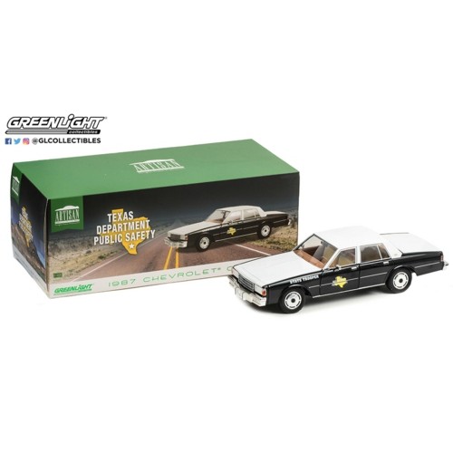 GL19127 - 1/18 ARTISAN COLLECTION 1987 CHEVROLET CAPRICE TEXAS DEPARTMENT OF PUBLIC SAFETY