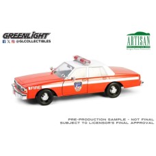 GL19141  - 1/18 ARTISAN COLLECTION - 1987 CHEVROLET CAPRICE 9C1 - NYFD THE OFFICIAL FIRE DEPT OF NEW YORK