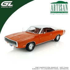 GL19146 - 1/18 ARTISAN COLLECTION - 1970 DODGE CHARGER R/T SE HEMI - TOP BANANA