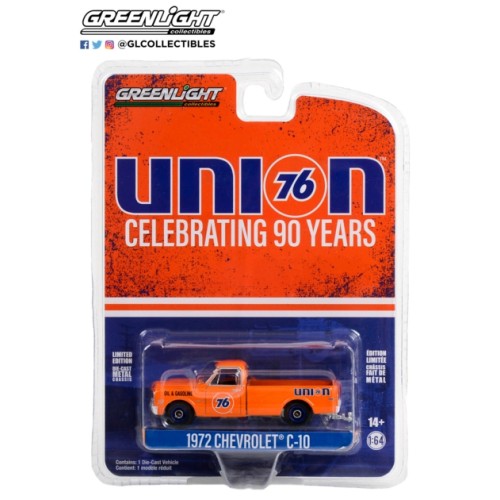 GL28120-C - 1/64 ANNIVERSARY COLLECTION SERIES 15 1972 CHEVROLET C-10 UNION 76 OIL AND GASOLINE UNION 76 CELEBRATING 90 YEARS