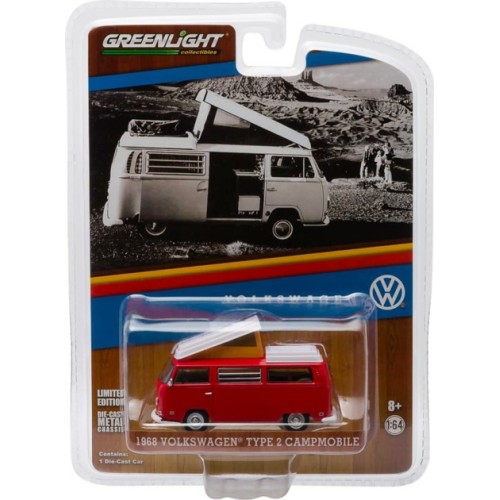 GL29835 - 1/64 1968 VW TYPE 2 CAMPER VAN (HOBBY EXCLUSIVE)